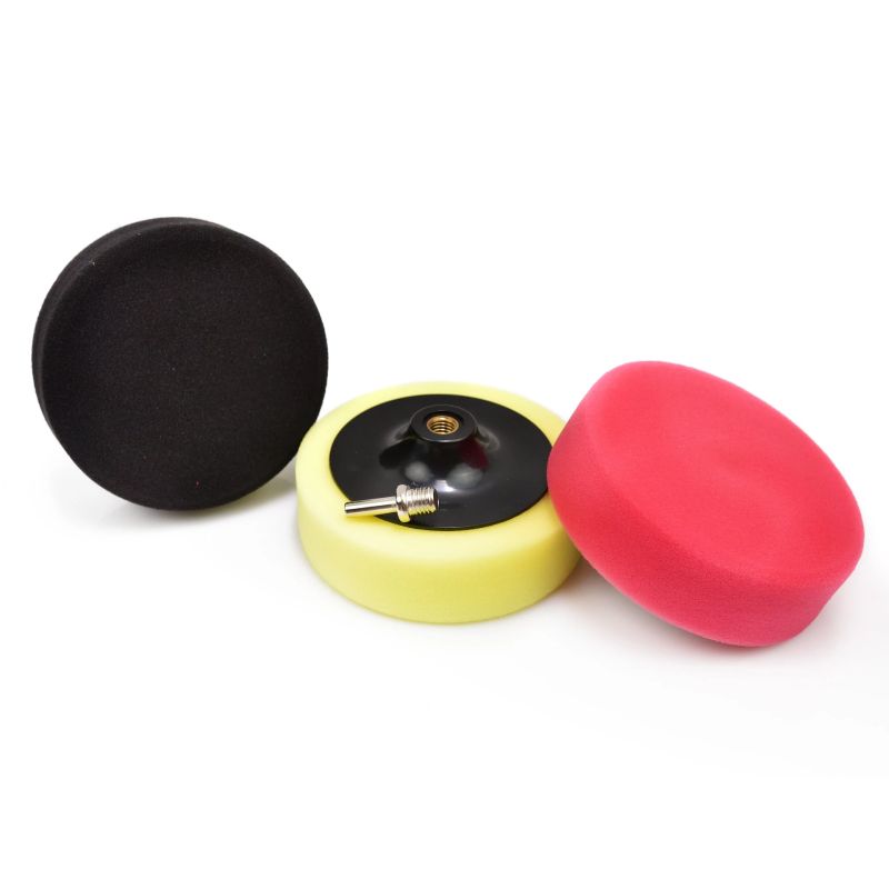 Disks pulēšanai 150mm M14 porolona 3gab