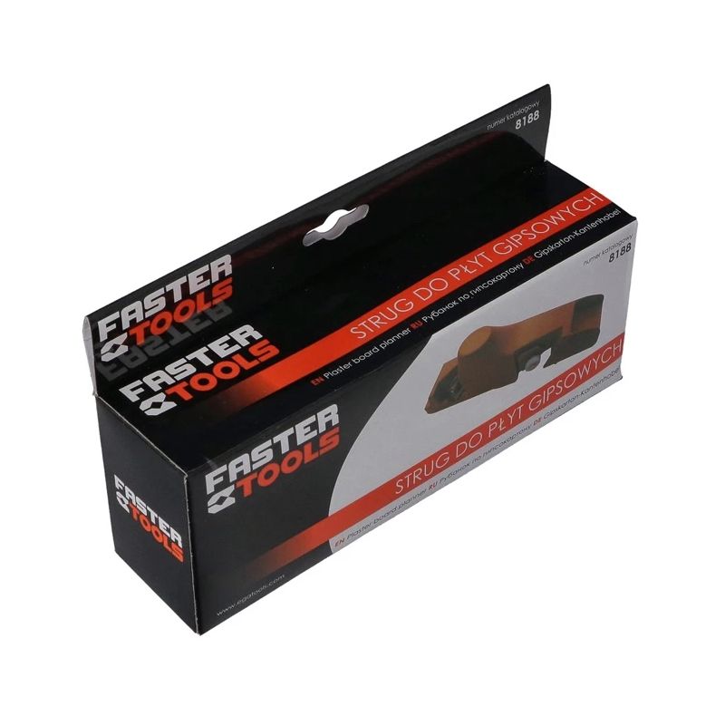 Ēvele ģipškartona faster tools