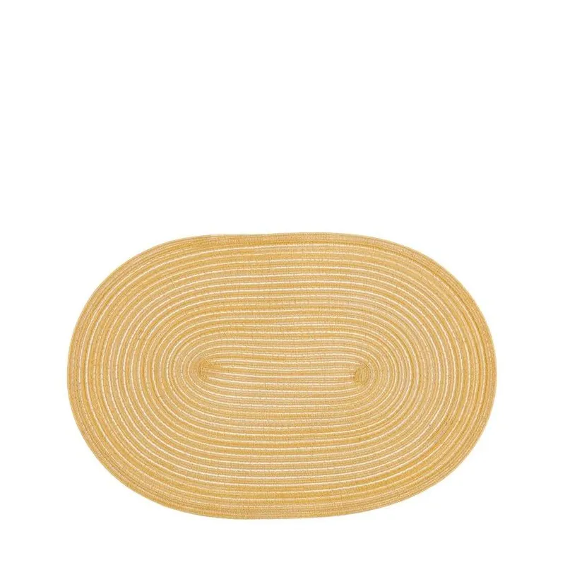 4Living galda paliktnis Heini ovāls 30×45 cm, dzeltens