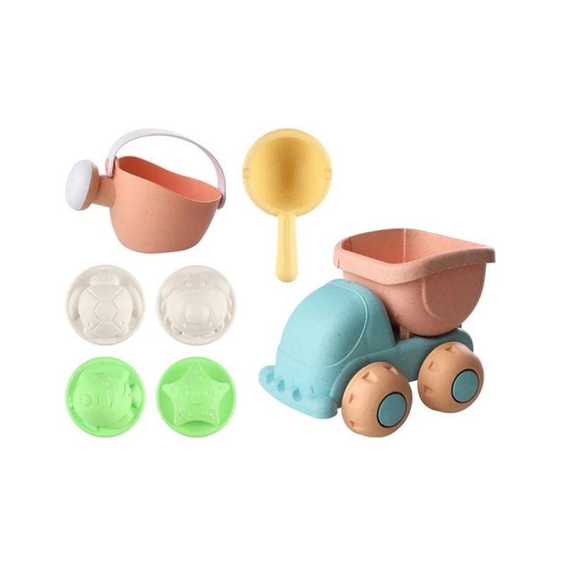 Rotaļlieta Pludmales kompl.ar mašīnīti, 7gb