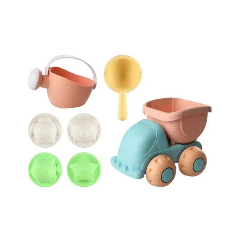 Rotaļlieta Pludmales kompl.ar mašīnīti, 7gb