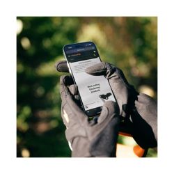 Fiskars darba cimdi ,garie, – 8. izmērs