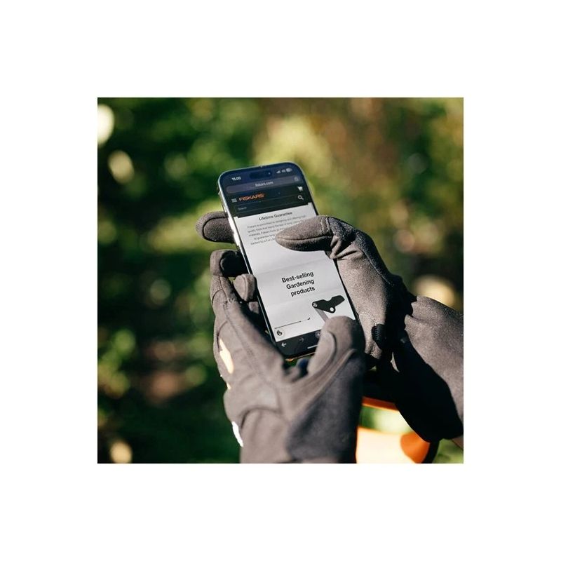 Fiskars darba cimdi ,garie, – 8. izmērs