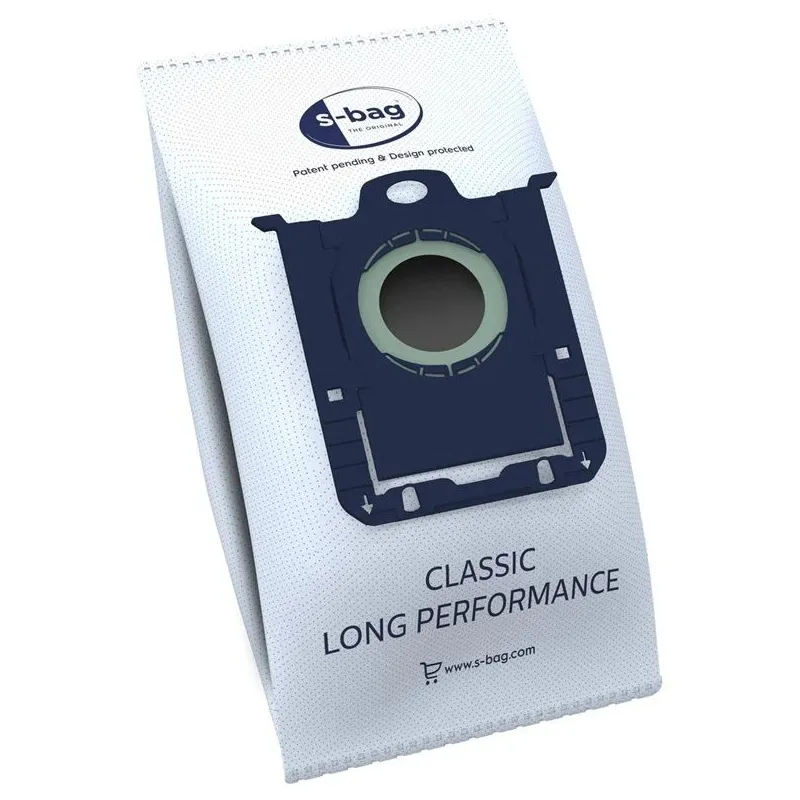 Putekļu sūcēja maiss Electrolux s-bag Classic Long Performance E201SM, 3.5 l