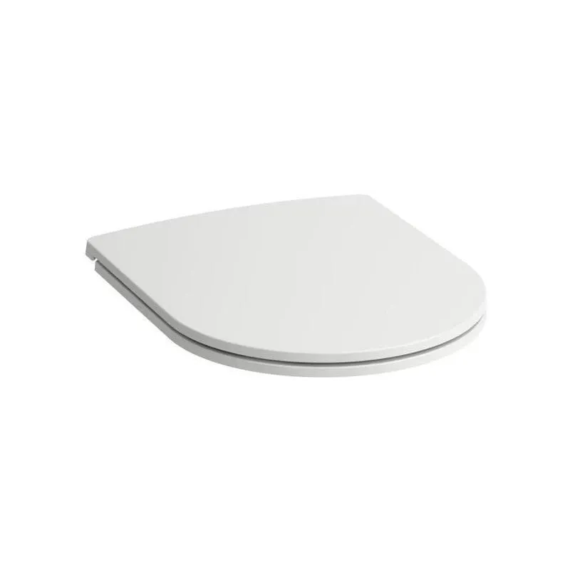 Tualetes sēdeklis ar vāku Laufen Pro Slim, balta krās., 44.5 cm x 37 cm