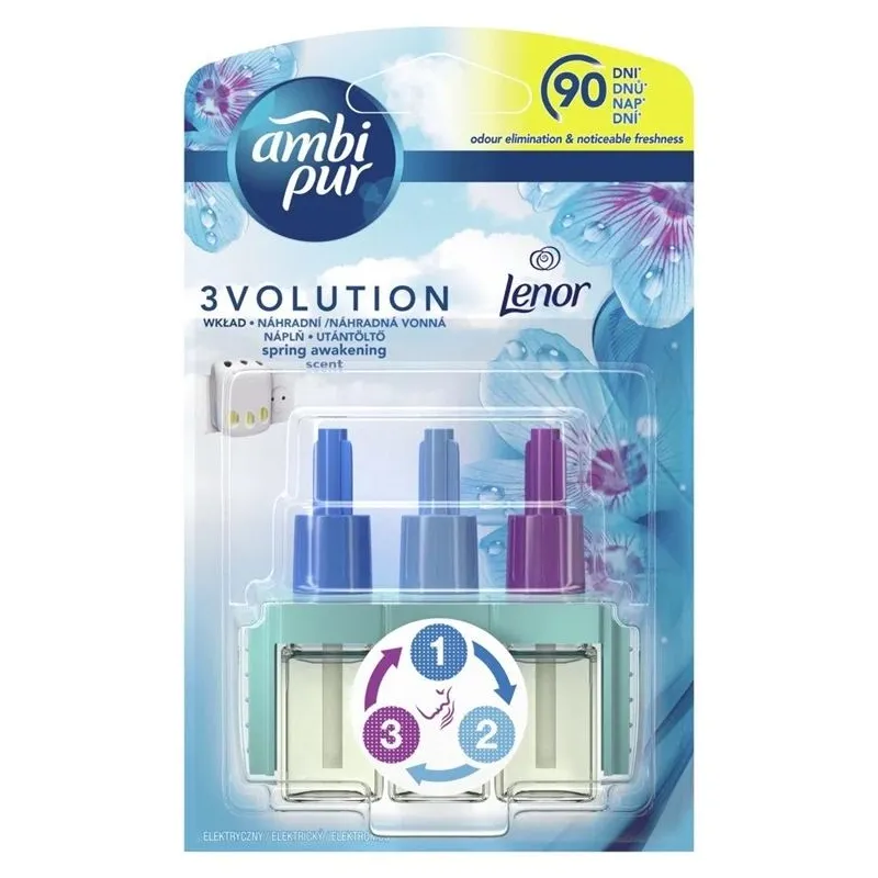 Elektriskā gaisa atsvaidzinātāja papildelements Ambi Pur, 0.02 l, 3 gab.