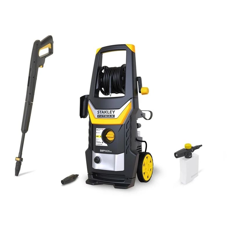 Augstspiediena mazgātājs Stanley SXFPW26DSS-E. 2600 W. 180 Bar