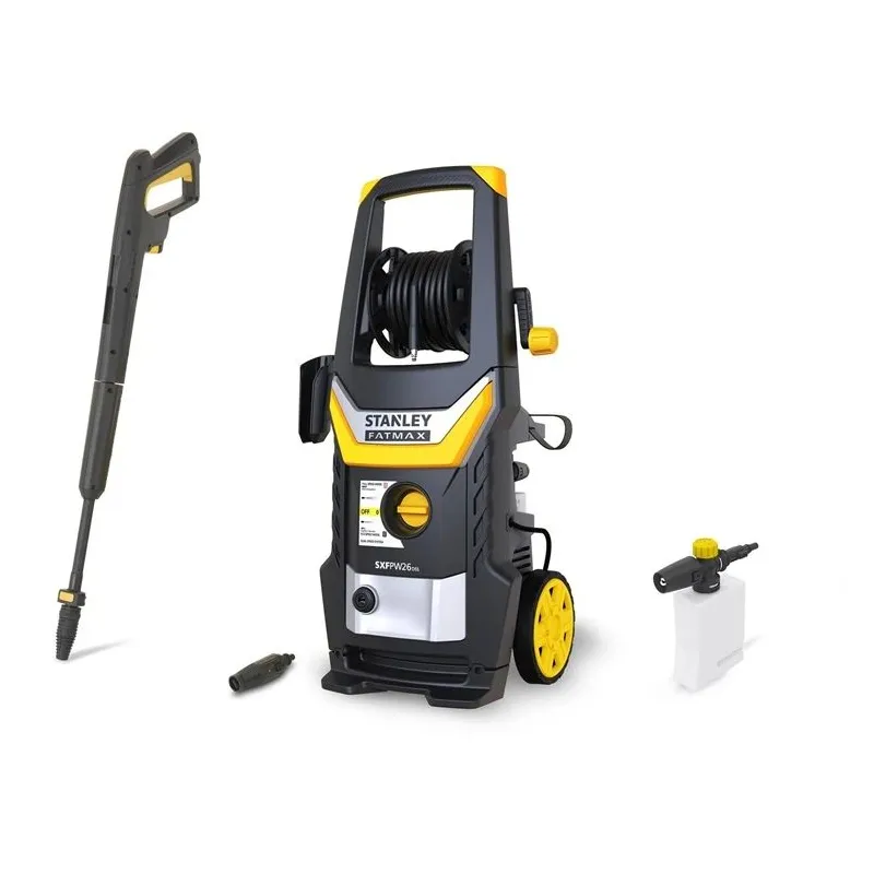 Elektriska augstspiediena mazgātājs Stanley SXFPW26DSS-E, 2600 W, 180 Bar