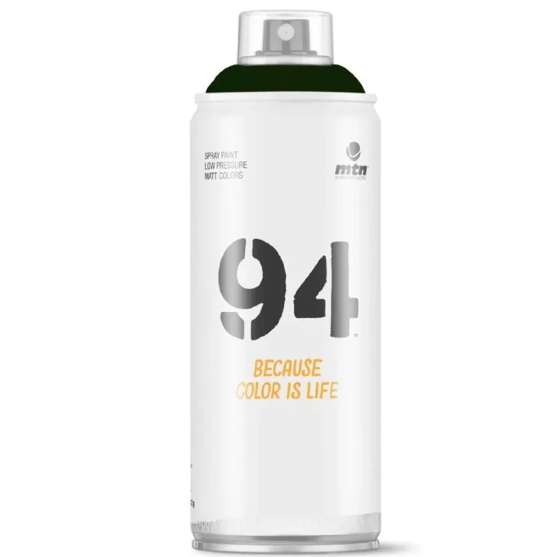 Krāsu aerosoli Montana Water Based. tumši zaļa. 0.4 l