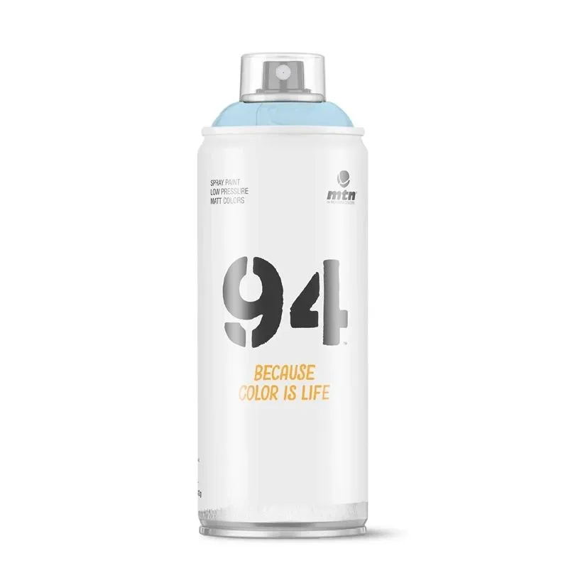 Krāsu aerosoli Montana Water Based. gaiši zila. 0.4 l