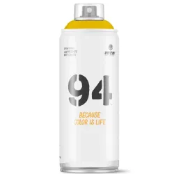 Krāsu aerosoli Montana Water Based. gaiši dzeltena. 0.4 l