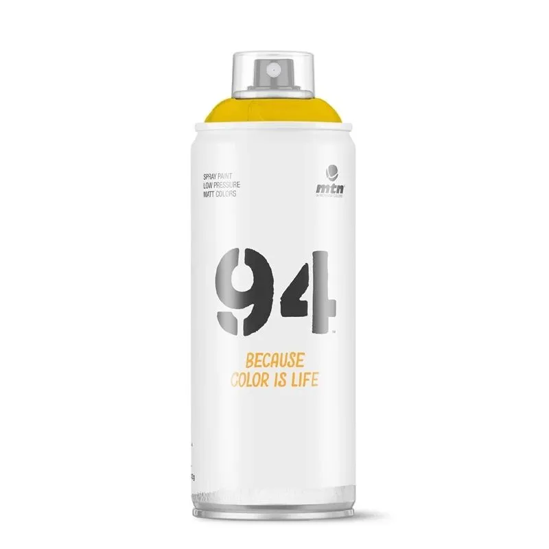 Krāsu aerosoli Montana Water Based. gaiši dzeltena. 0.4 l