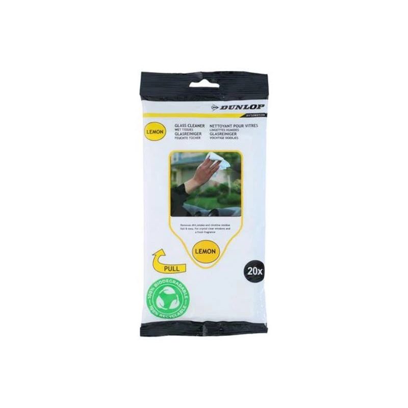 Salvetes mitrās stikla tīrīšanai 20gb