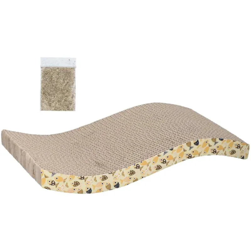 Skrāpētava kaķiem vilnis 42.4x21.5x6.7cm