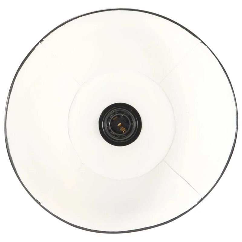 vidaXL grīdas lampa, melna, mango masīvkoks, E27