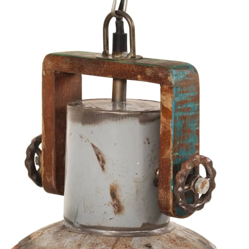 vidaXL griestu lampa, industriāls stils, krāsaina, 25 W, 30 cm, E27