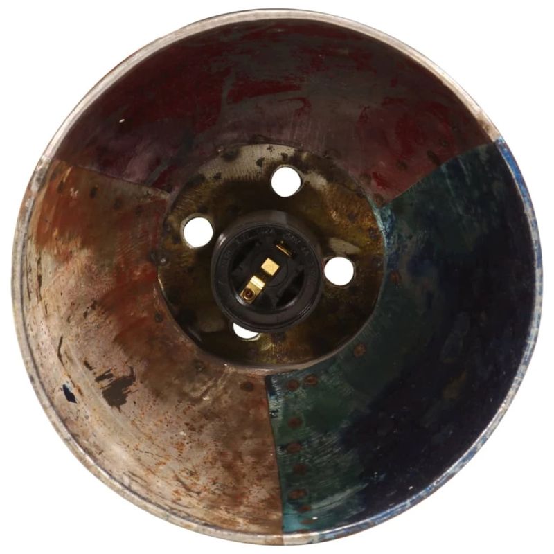 vidaXL griestu lampa, industriāls stils, krāsaina, 25 W, 17 cm, E27