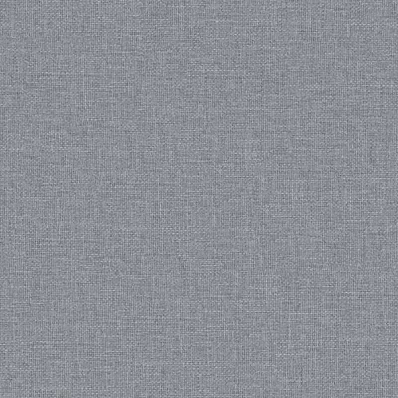 vidaXL biroja krēsls, atgāžams, gaiši pelēks audums