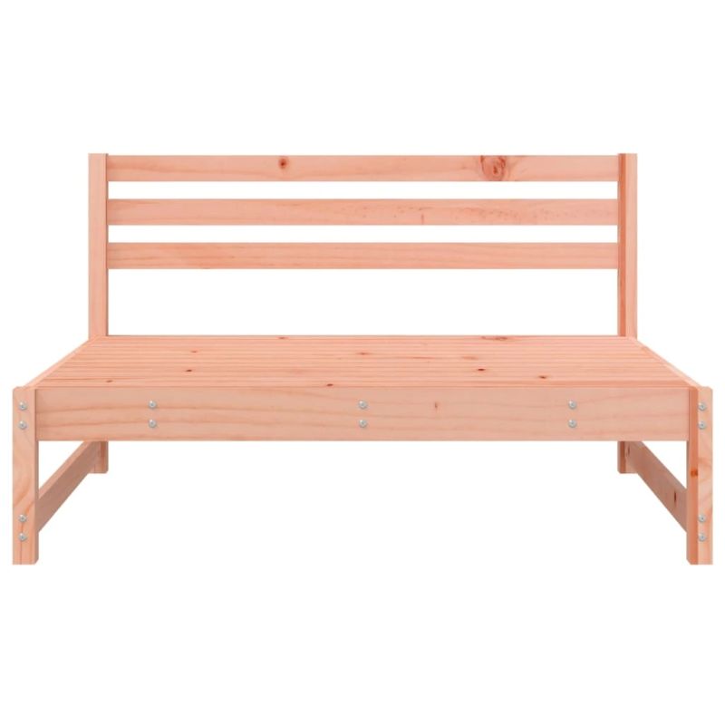 vidaXL dārza vidējais dīvāns, 120x80 cm, Duglasa egles masīvkoks