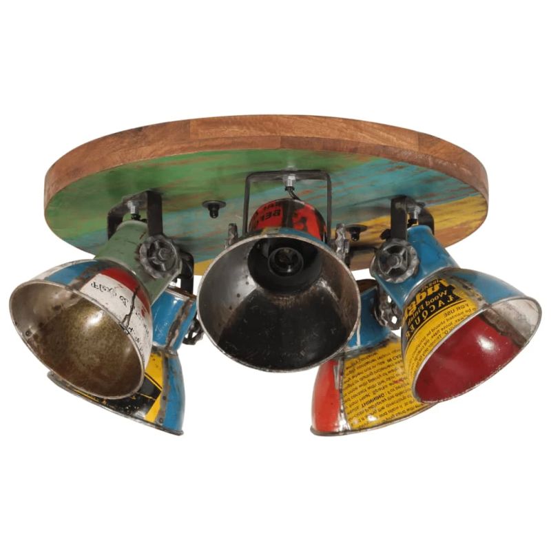 vidaXL sienas lampa 25 W, krāsaina, 50x50x25 cm, E27