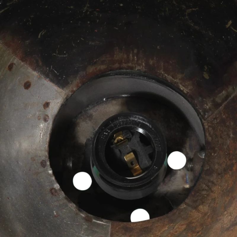 vidaXL sienas lampa 25 W, krāsaina, 50x50x25 cm, E27