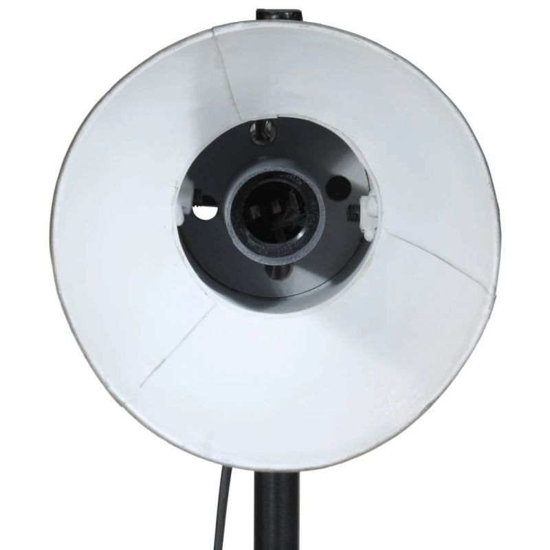 vidaXL grīdas lampa, 25 W, bružāti zila, 25x25x90-140 cm E27