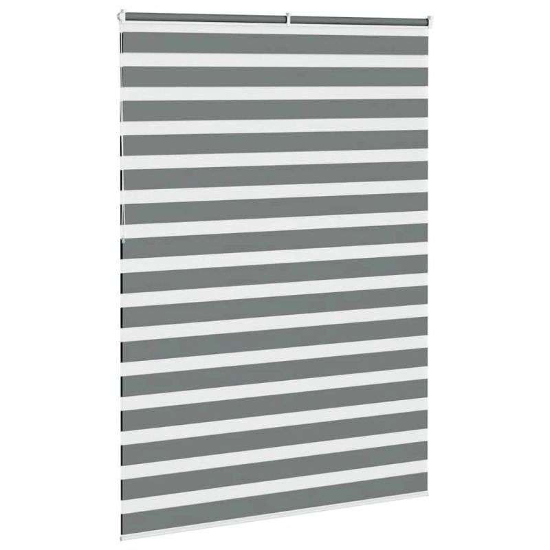 vidaXL žalūzijas zebra 165x230 cm auduma platums 160,9 cm poliesters