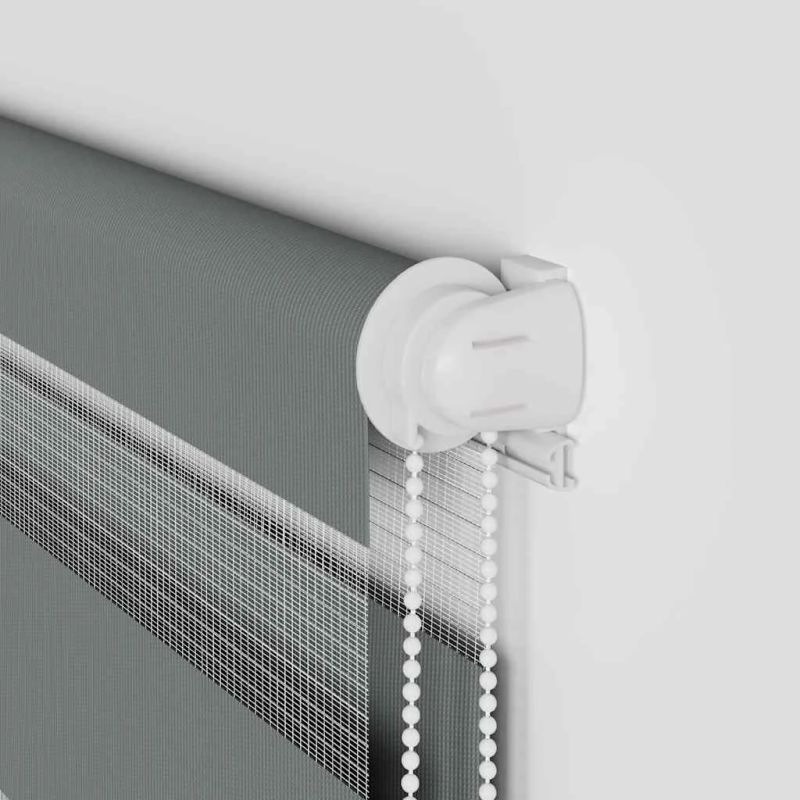 vidaXL žalūzijas zebra 165x230 cm auduma platums 160,9 cm poliesters