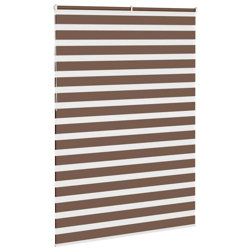 vidaXL žalūzijas zebra 160x230 cm auduma platums 155,9 cm poliesters