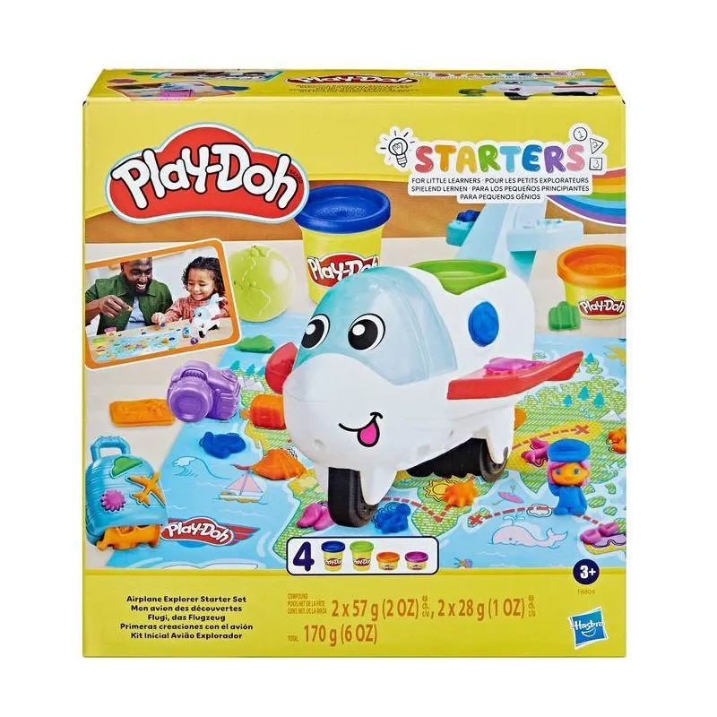PLAY-DOH Rotaļu komplekts Izpētes lidmašīna