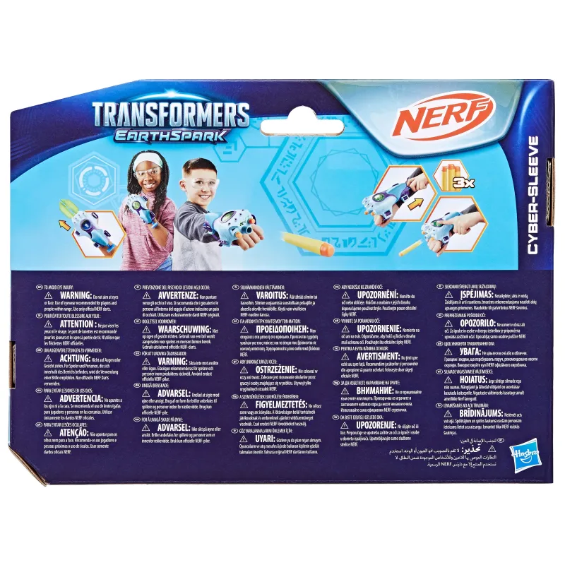 Transformeris Transformers Earthspark Cybersleeve F8441, įvairių spalvų