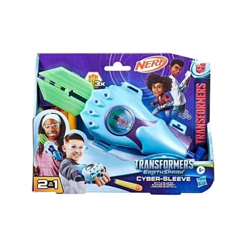 Transformeris Transformers Earthspark Cybersleeve F8441, įvairių spalvų