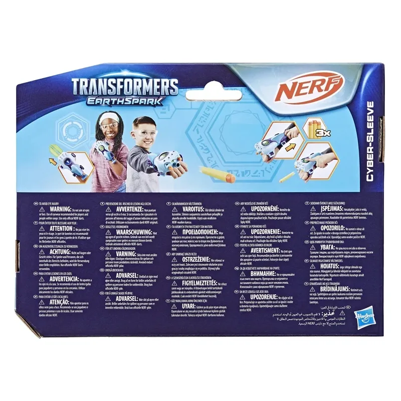 Transformeris Transformers Earthspark Cybersleeve F8441, įvairių spalvų