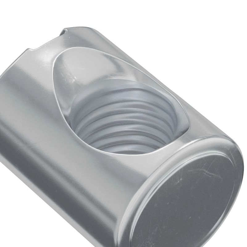 vidaXL Mēbeļu cilindra uzgrieznis 3462 pcs Cinkots M6 x 13 mm Dzelzs