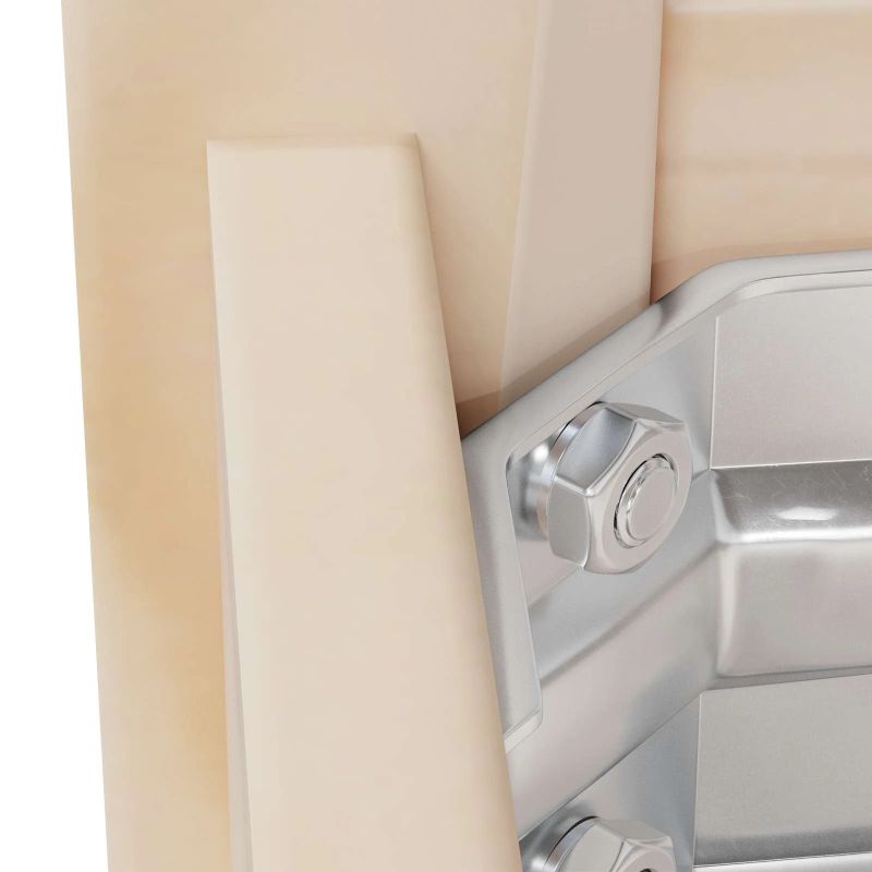 vidaXL Uzgriežņi 12 pcs Sudraba 10 x 10 x 1,2 mm Dzelzs