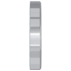 vidaXL Stieples mazgātājs 2 pcs Balts 13 x 1 mm Dzelzs