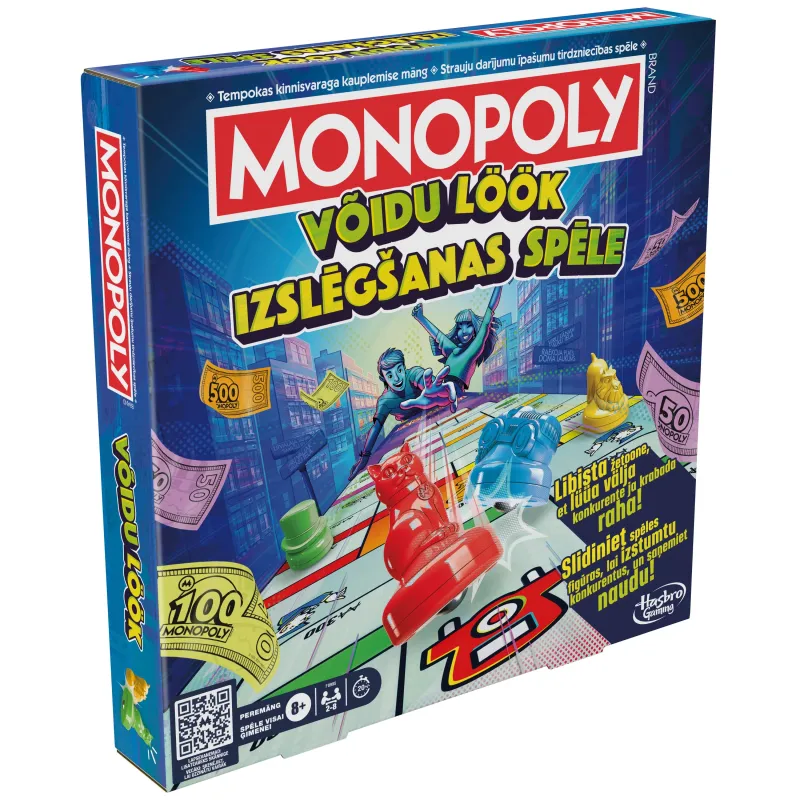 Monopols Hasbro Gaming F8995EL, LV