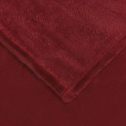 vidaXL Pledu segas 6 pcs Bordo sarkans 130 x 150 cm Flīss