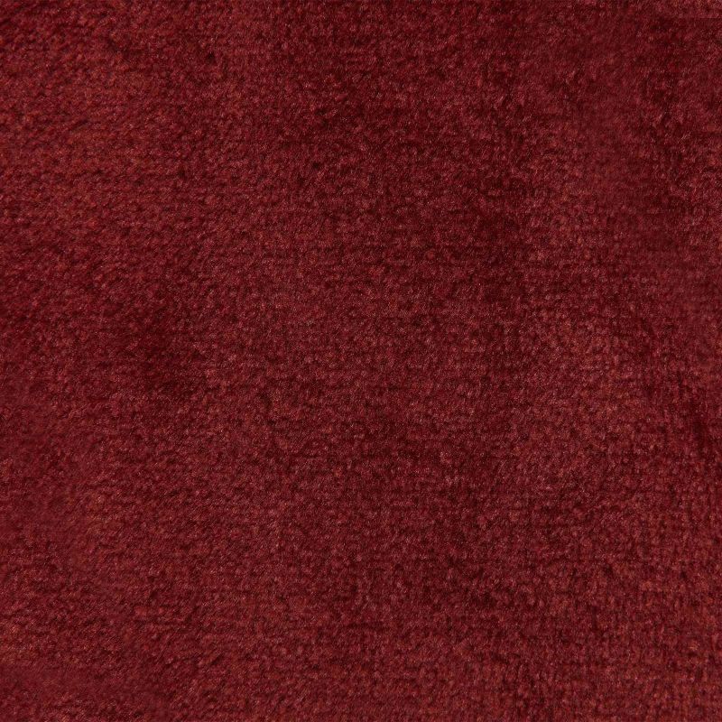 vidaXL Pledu segas 6 pcs Bordo sarkans 150 x 200 cm Flīss