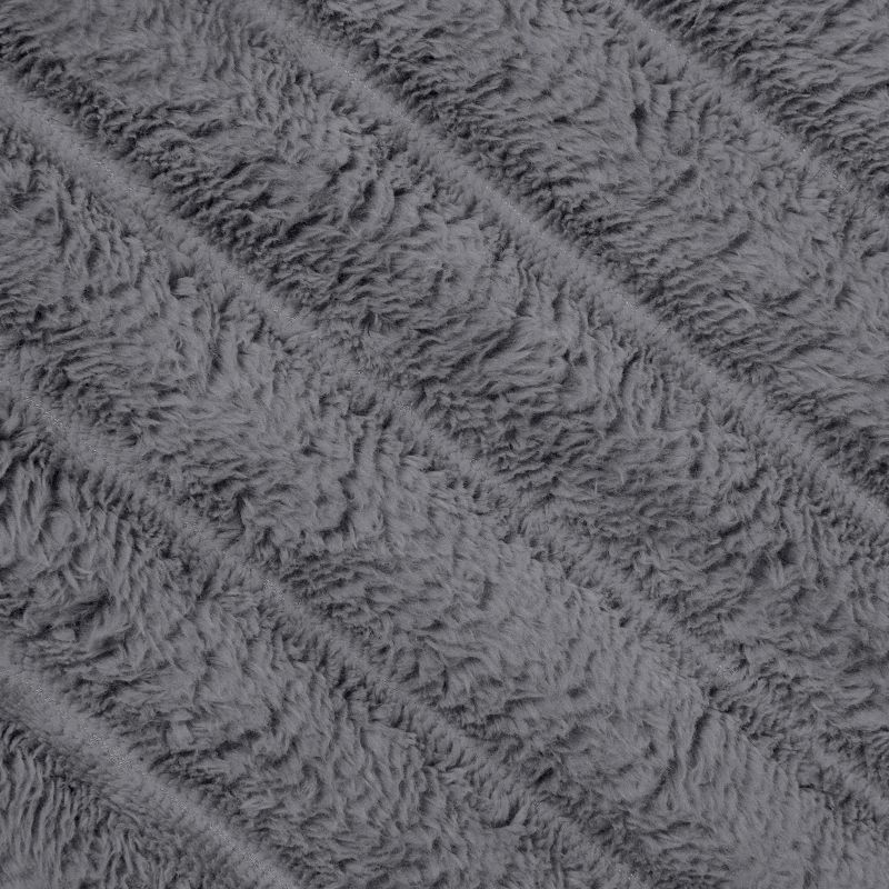 vidaXL Pledu segas 6 pcs Tumši pelēks 200 x 150 cm Flīss