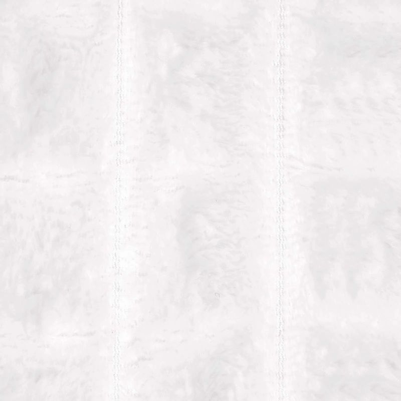 vidaXL Pleds Balts 270 x 240 cm Flīss