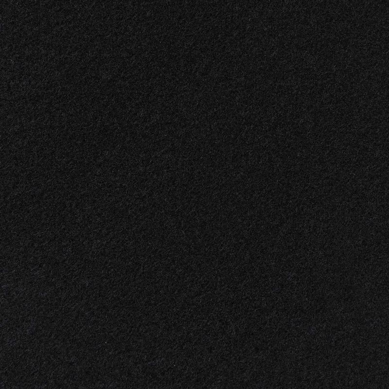 vidaXL Pledu segas 6 pcs Melna 200 x 150 cm Flīss