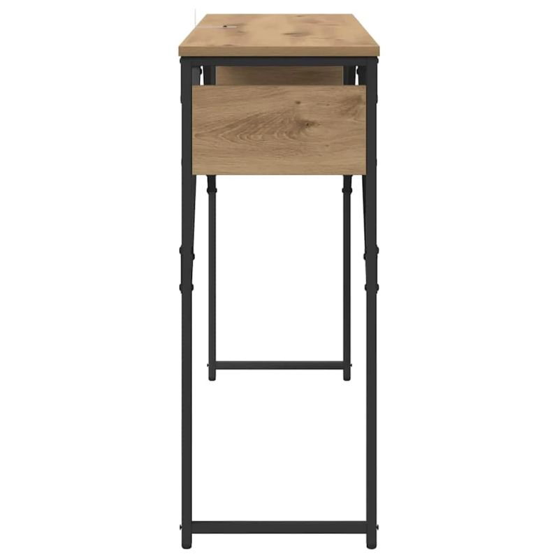 vidaXL Konsolesgalds Artisānā ozols 105x30x75cm Inženierijas koks