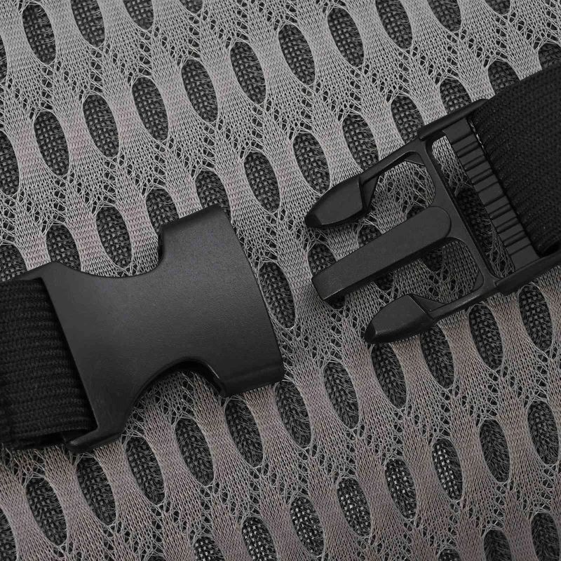 vidaXL Spilvens ar spilvenu Regulējams 2 pcs Pelēka 4D siets