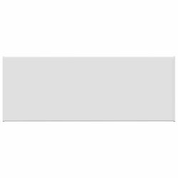 vidaXL Logu palodze Balts 60 x 30 x 4,5 cm PVC