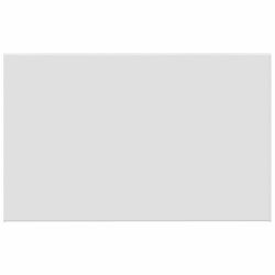 vidaXL Logu palodze Balts 60 x 50 x 4,5 cm PVC