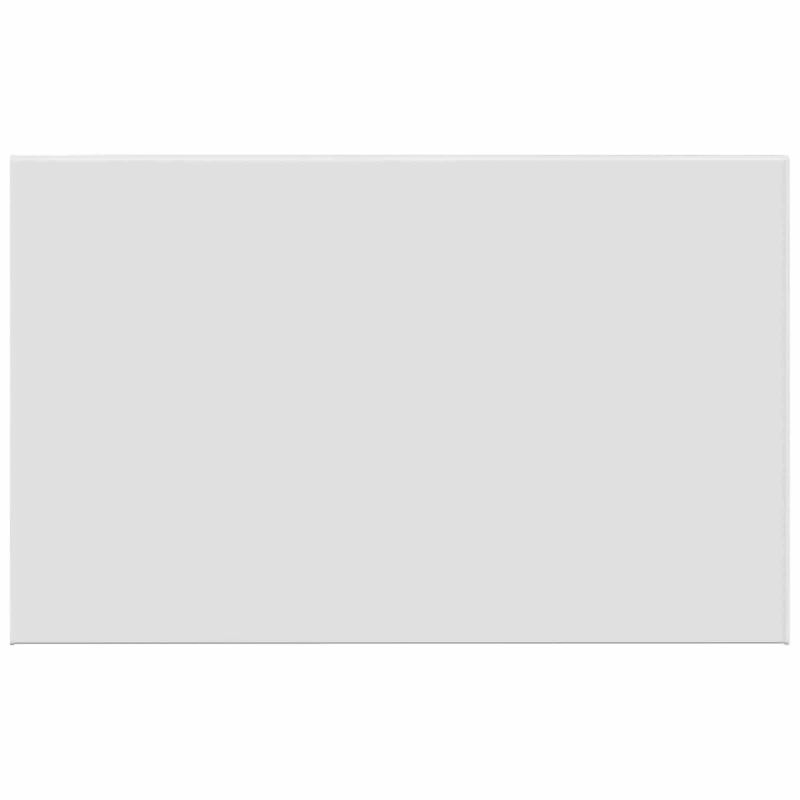 vidaXL Logu palodze Balts 60 x 50 x 4,5 cm PVC