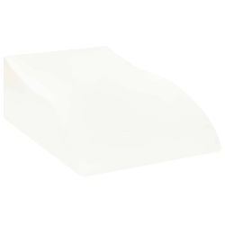 vidaXL Kāju Spilvens Balts 68 x 41 x 24 cm