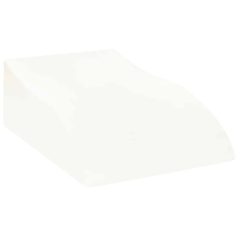 vidaXL Kāju Spilvens Balts 68 x 41 x 24 cm