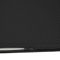 vidaXL Kājas atbalsta spilvens Vienkrāsains Melna 44 x 29 x 17 cm